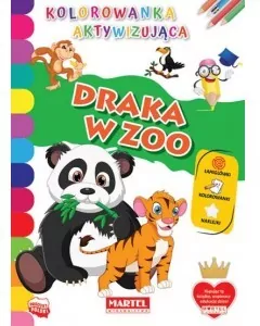 Draka w ZOO. Kolorowanka aktywizująca - tantis.pl