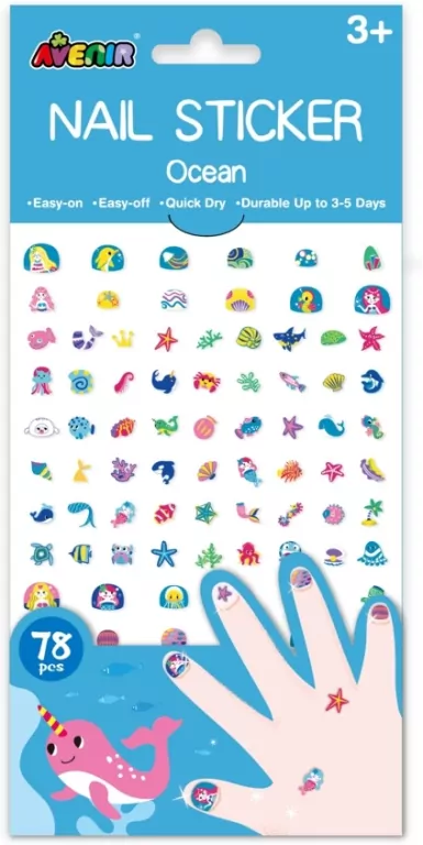 Naklejki na paznokcie - Ocean - tantis.pl