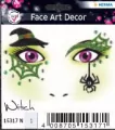 Naklejka Face Art Czarownica - tantis.pl