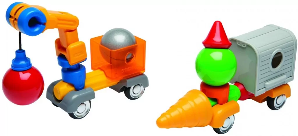 Magformers Stick-O. Zestaw konstrukcyjny 26 elementów - tantis.pl