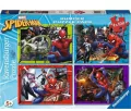 Puzzle 2D 4x100el Spiderman - tantis.pl