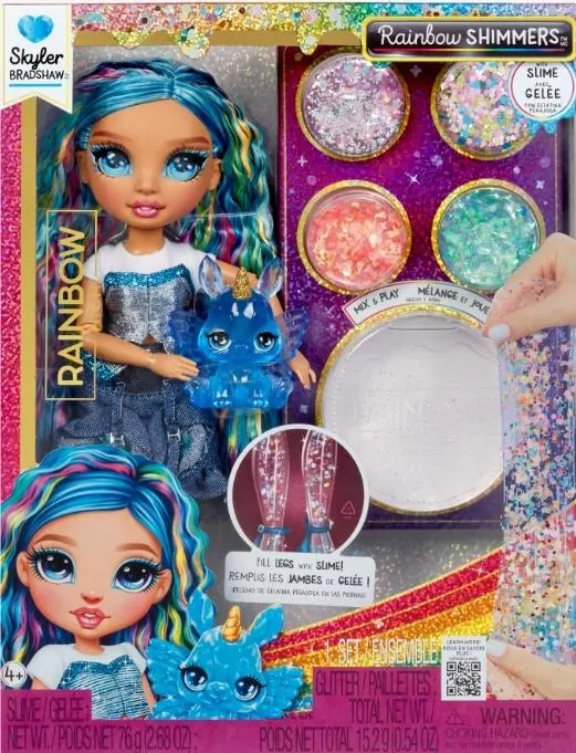 Rainbow High Shimmers with Slime Fashion Skyler - tantis.pl
