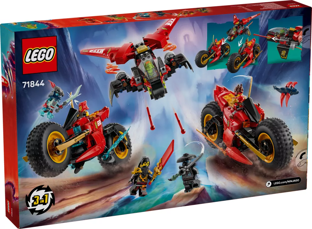 LEGO® Ninjago. Pojazd bojowy ninja 71844 - tantis.pl