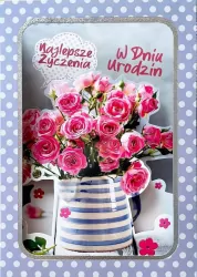 Karnet B6 Urodziny