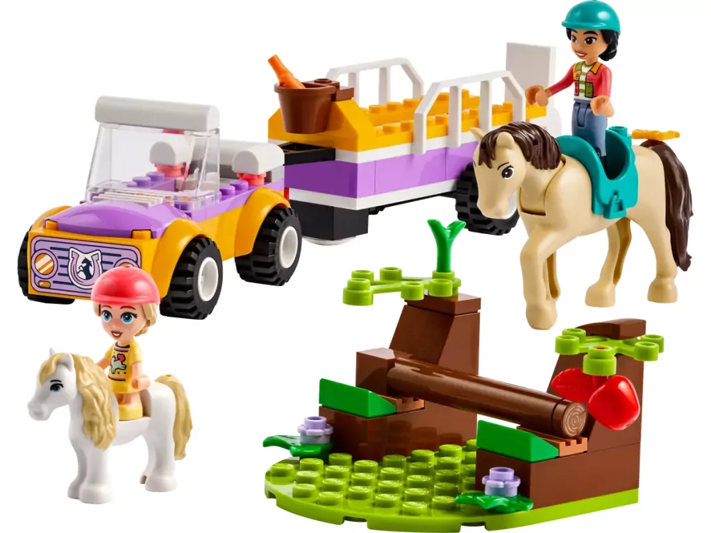 LEGO® Friends. Przyczepka dla konia i kucyka 42634 - tantis.pl