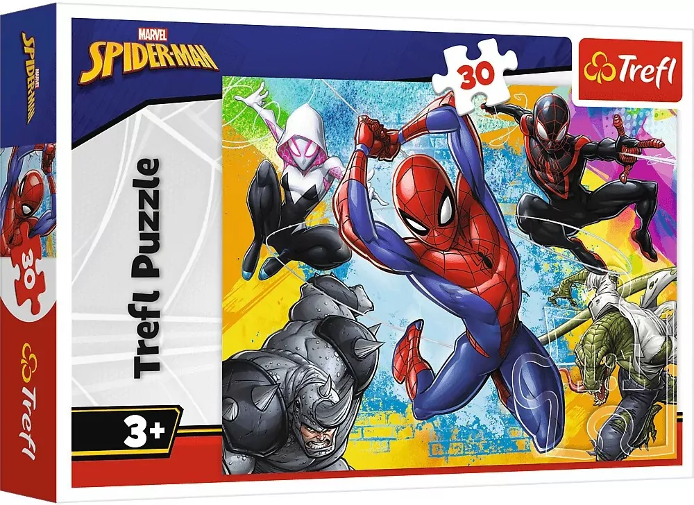 Puzzle 30 Kolory Spider-mana TREFL - tantis.pl