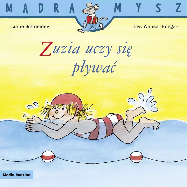 Zuzia uczy się pływać. Mądra Mysz - tantis.pl