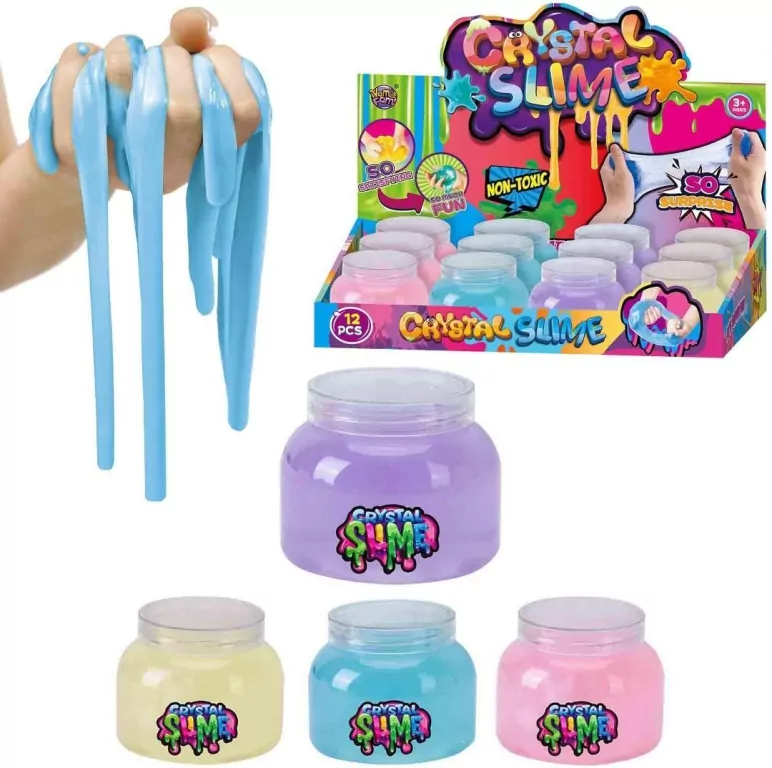 Masa magiczna slime perłowa 260g MIX - tantis.pl