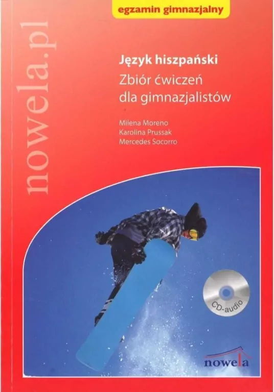 Język hiszpański. Ćw dla gimnazjalistów + CD - tantis.pl
