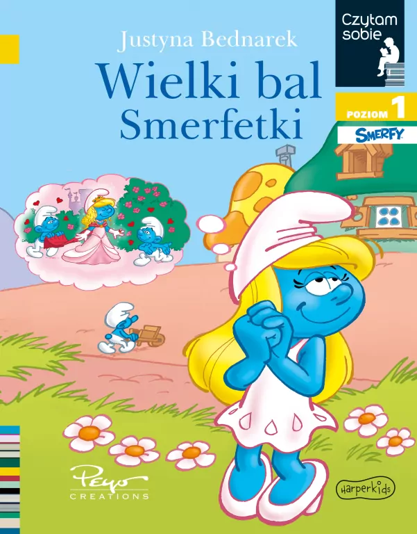 Wielki bal Smerfetki. Czytam sobie. Poziom 1 - tantis.pl