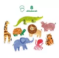 CzuCzu. Dzikie zwierzątka. Puzzle progresywne. 2+ - tantis.pl