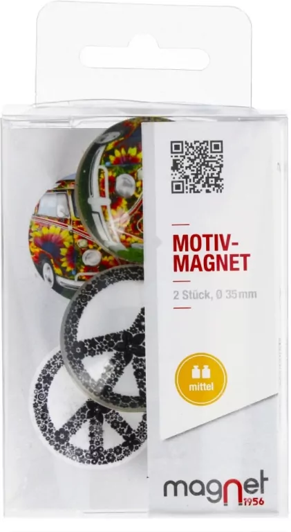 Magnes szklany Bus/pokój Kopuła 3,5 cm - tantis.pl