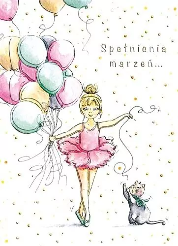 Karnet B6 Baletnica - tantis.pl