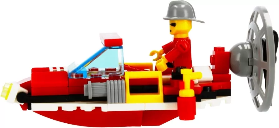 Klocki konstrukcyjne Alleblox Straż Pożarna 96-104 elementy, mix - tantis.pl