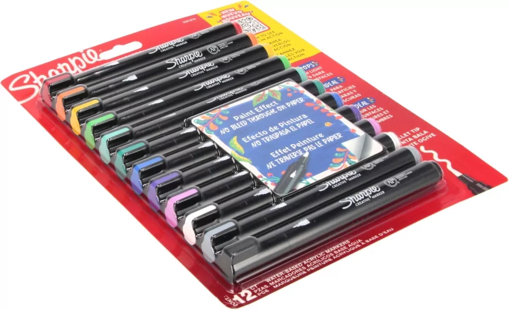 Markery artystyczne Sharpie, 12 kolorów - tantis.pl