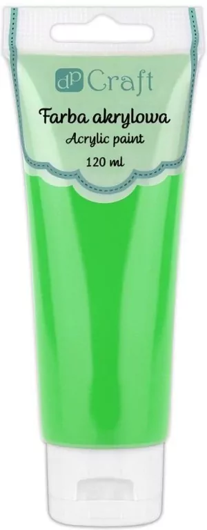 Farba akrylowa zielona 120ml - tantis.pl
