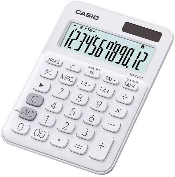 Kalkulator Casio MS-20UC-WE BOX - tantis.pl