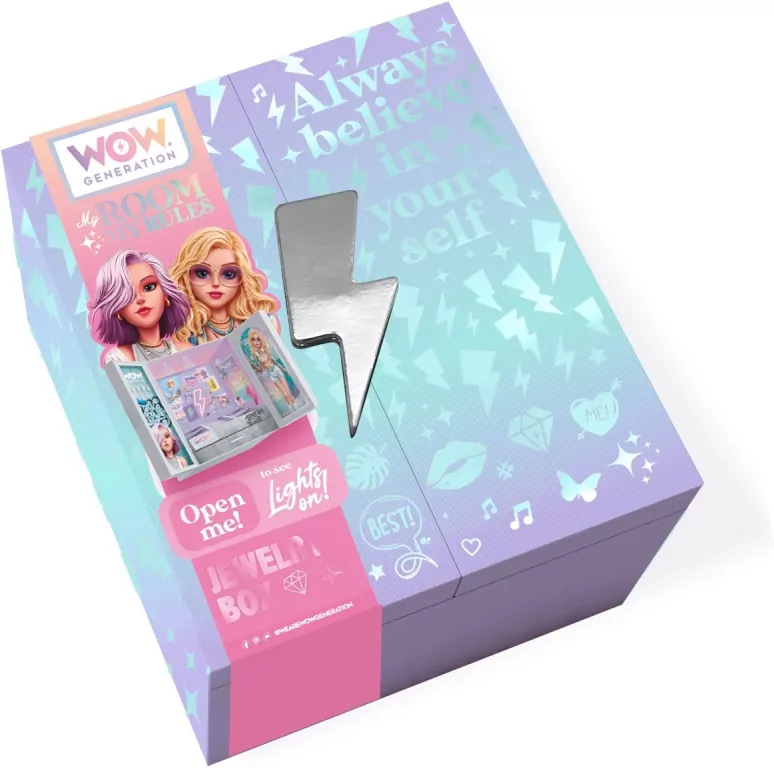 Pudełko na biżuterię z efektami świetlnymi WOW00115 - tantis.pl