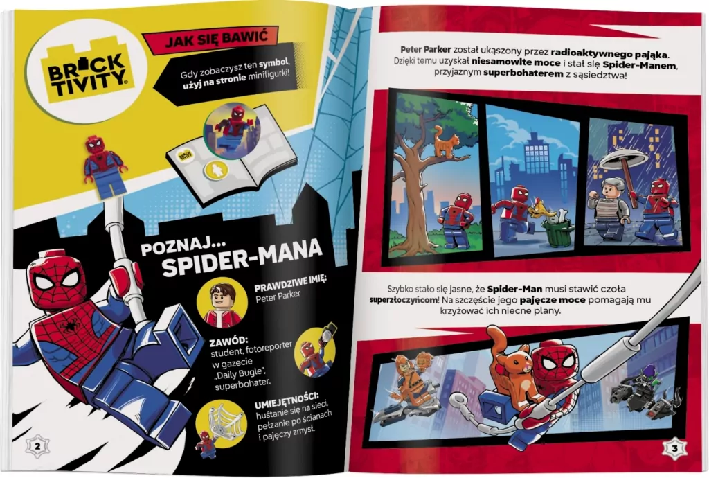 Lego Spider-Man. Spider-Man w akcji! - tantis.pl