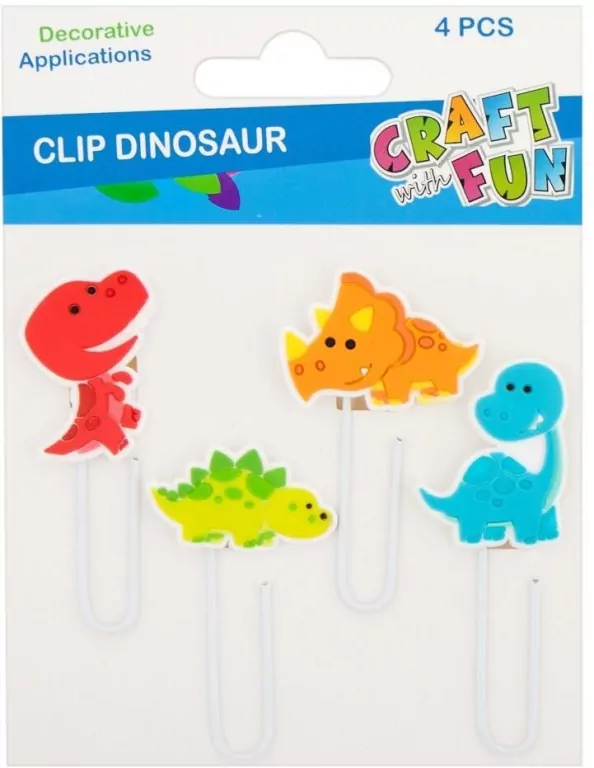 Spinacz ozdobny Dino - tantis.pl