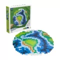 Puzzle po numerach- Ziemia. Klocki Plus-Plus - tantis.pl