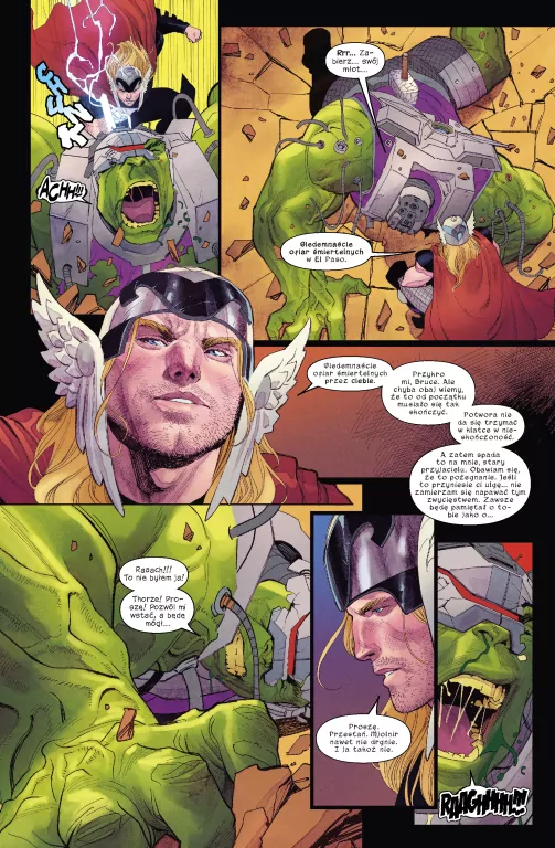 Sztandar wojenny. Hulk kontra Thor - tantis.pl