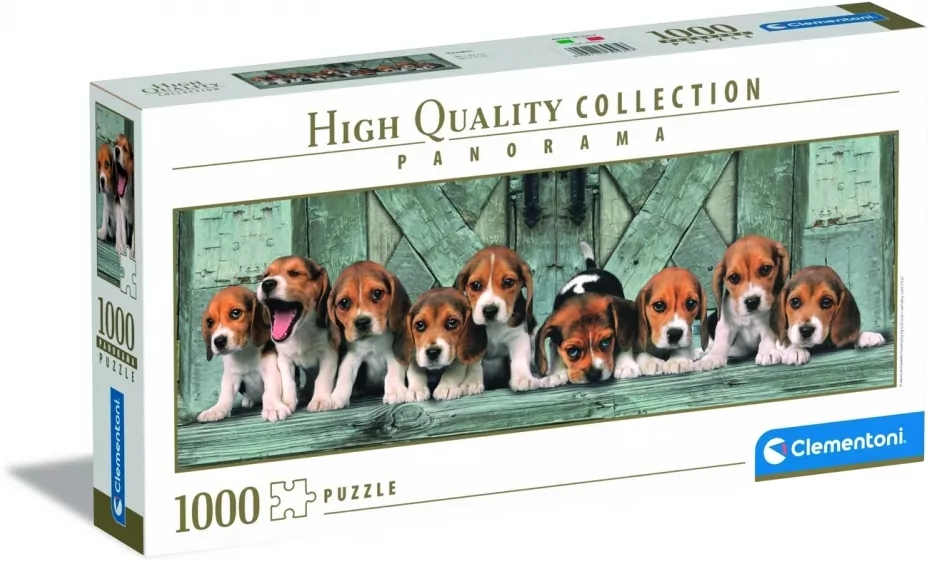 Puzzle 1000. High Quality Collection Panorama. Beagles - tantis.pl