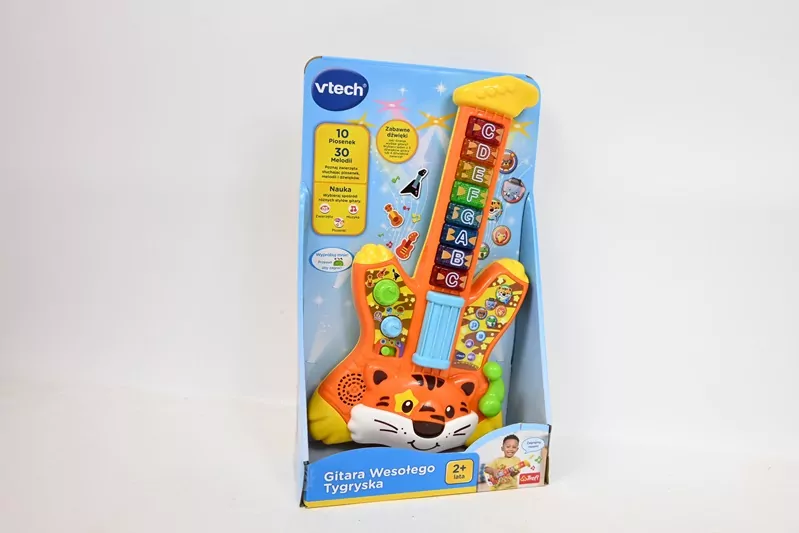 Gitara Wesołego Tygryska VTECH - tantis.pl
