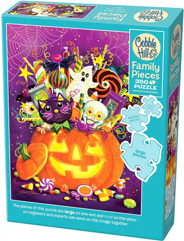 Puzzle 350 Cukierek albo psikus G3 - tantis.pl