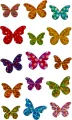 Naklejki motyle 100x200 - tantis.pl