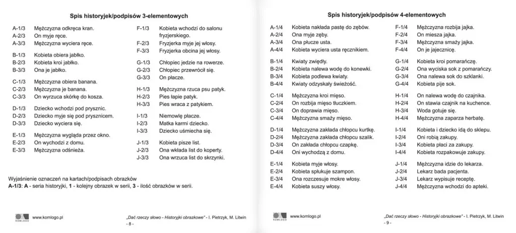 Dać rzeczy słowo. Historyjki obrazkowe - tantis.pl