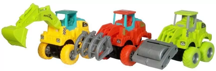 Traktor budowlany z narzędziem MIX - tantis.pl