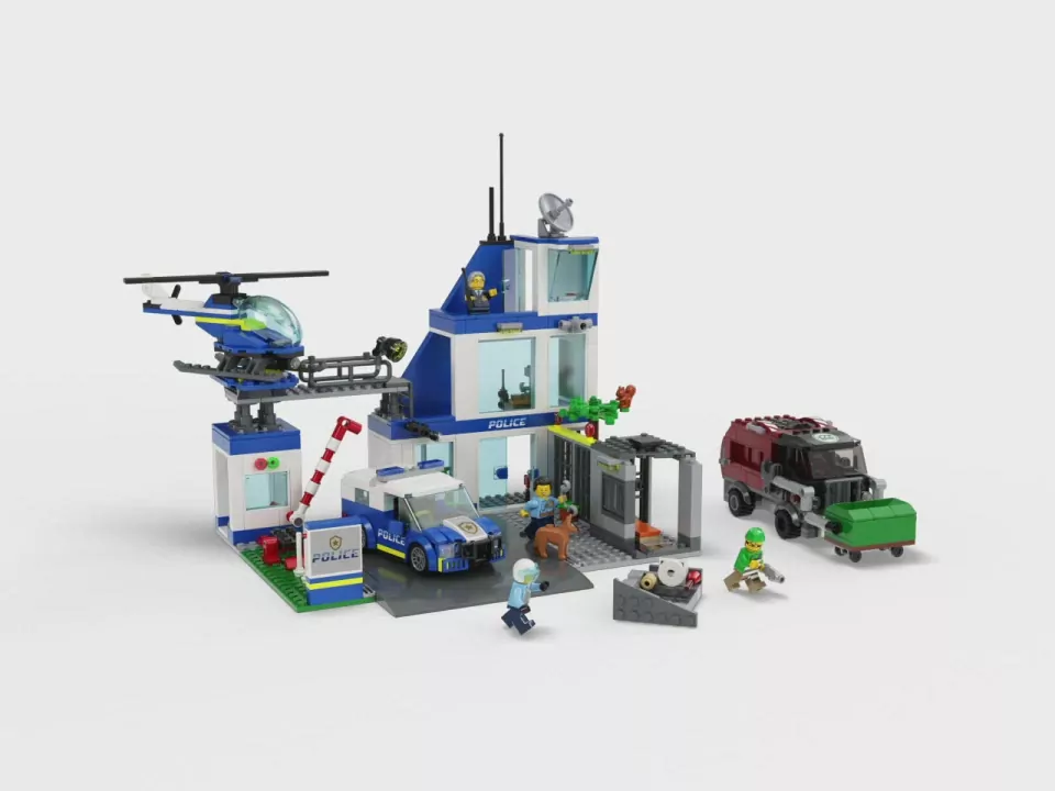 LEGO City. City Police. Posterunek policji. 60316 - tantis.pl