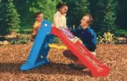 Duża zjeżdżalnia czerwona