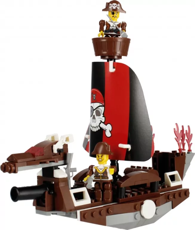 Klocki konstrukcyjne Alleblox Pirat 204 elementy AB9010 - tantis.pl