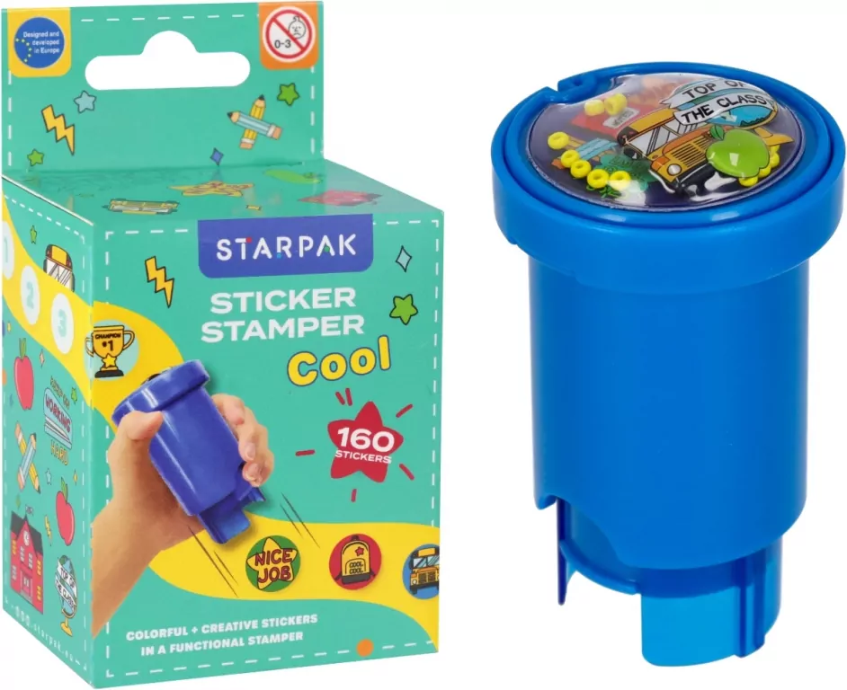 Stempel z naklejkami Cool - tantis.pl