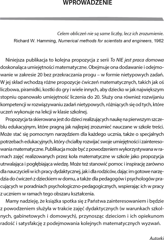 To NIE jest praca domowa cz.3 Dodawanie i... - tantis.pl