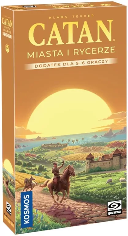 Catan: Miasta i Rycerze - Dodatek dla 5-6 graczy (edycja 2025) - tantis.pl