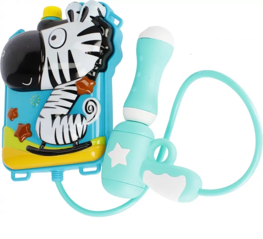 Pistolet na wodę Zebra plecak Mega Creative 511351 - tantis.pl