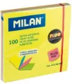 Karteczki fluo 4 kolory 76x76mm 100k 4151NE100 MILAN - tantis.pl