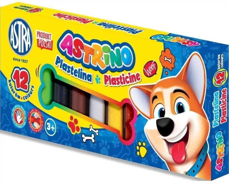 Plastelina Astrino 10 kolorów ASTRA - tantis.pl