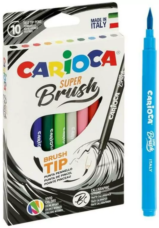 Pisaki Brush Tip, 10 kolorów - tantis.pl