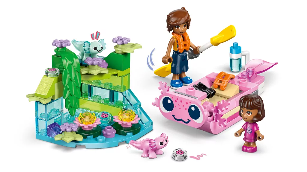 LEGO® Friends Przygoda na aksolotlowej łodzi 42681 - tantis.pl