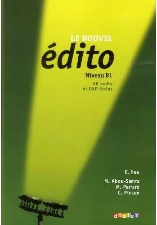 Edito B1. Podręcznik + CD mp3 + DVD - tantis.pl