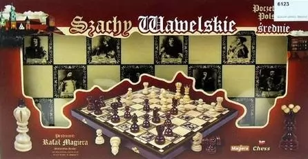 Szachy duże królewskie. Poczet królów Polskich. MAGIERA - tantis.pl