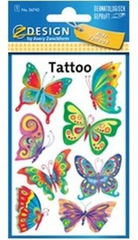 Tatuaże. Motyle - tantis.pl