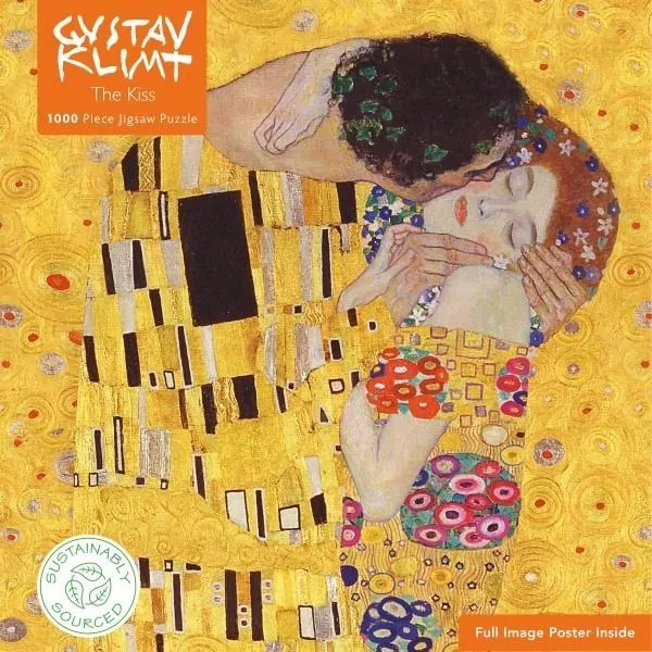Puzzle 1000 Pocałunek Gustav Klimt - tantis.pl