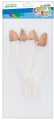 Piórka10-15cm złote 6szt - tantis.pl