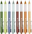 Długopisy żelowe. Earth-Tone. 8 kolorów - tantis.pl
