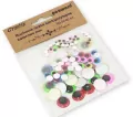 Ruchome oczka samoprzylepne. Kolorowe mix - tantis.pl
